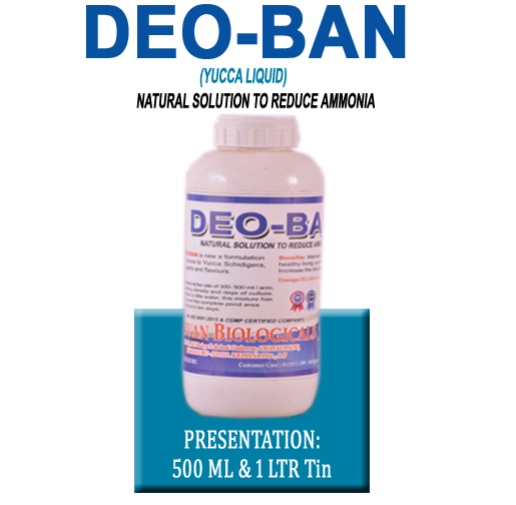 DEO BAN - (YUCCA પ્રવાહી) - AMMONIA reducer